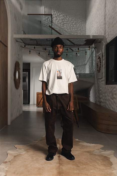 SUBURB CAMISETA  LA LIBERTE - OFF WHITE