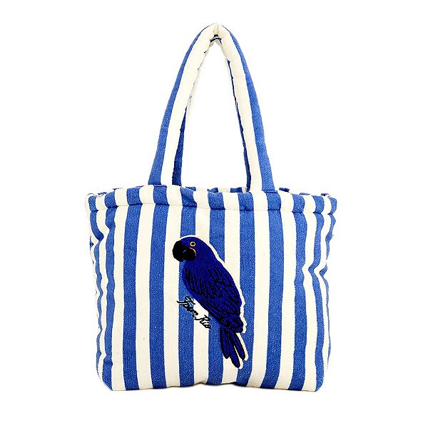 FARM ETC BOLSA FARM SOLZAO ARARA LISTRADO