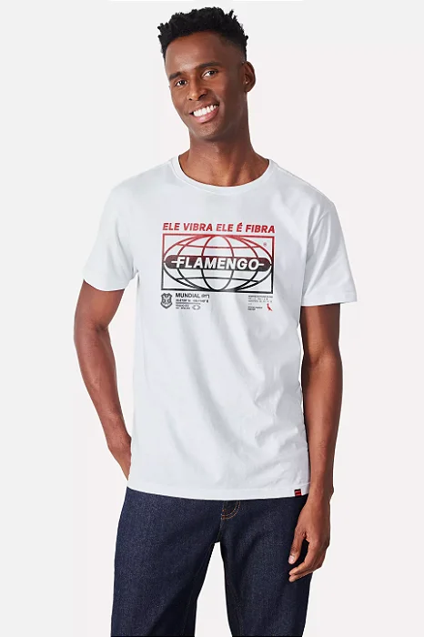 RESERVA CAMISETA ESTAMPADA ELE VIBRA FLAMENGO