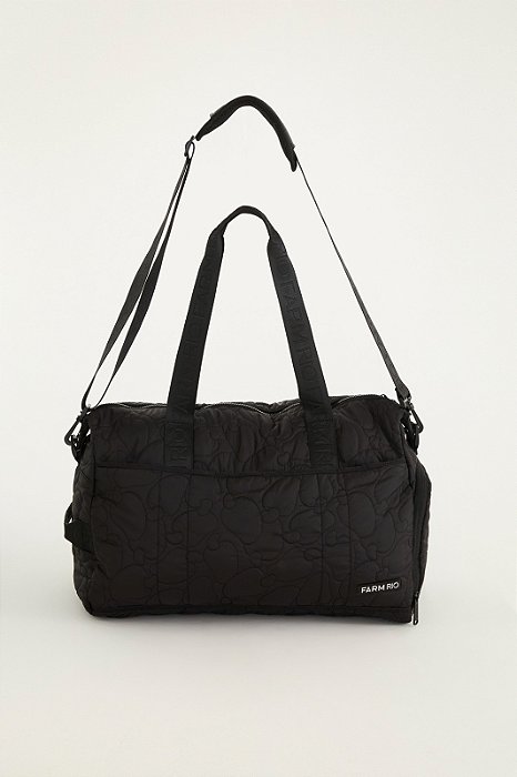 FARM ETC BOLSA VIVA PUFFER PRETA