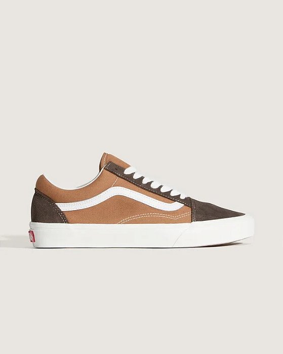 VANS TÊNIS OLD SKOOL FRAYED 2 T BROWN BWN