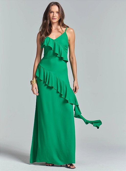 SOMMER VESTIDO VERDE VANITY