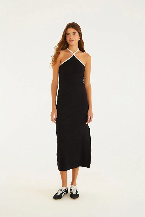 FARM VESTIDO VIES BICOLOR