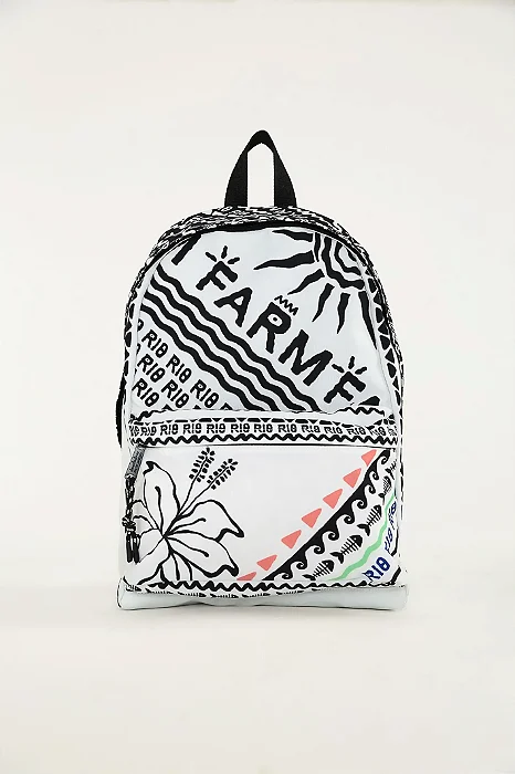 FARM ETC MOCHILA XODO TIPOGRÁFICO FARM OFF