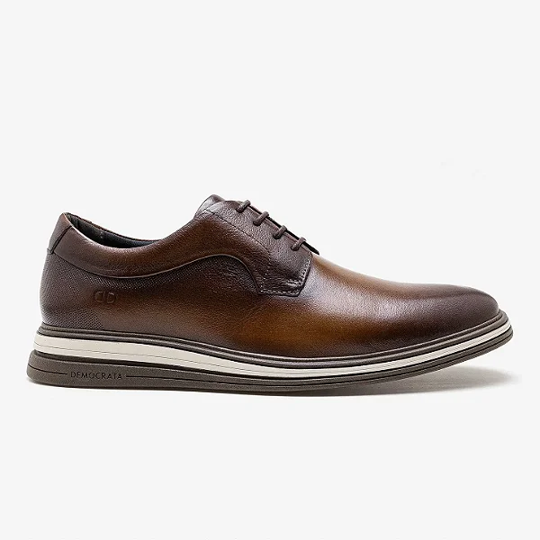 DEMOCRATA SAPATO MASCULINO MARROM HI-SOFT 32 DUNE