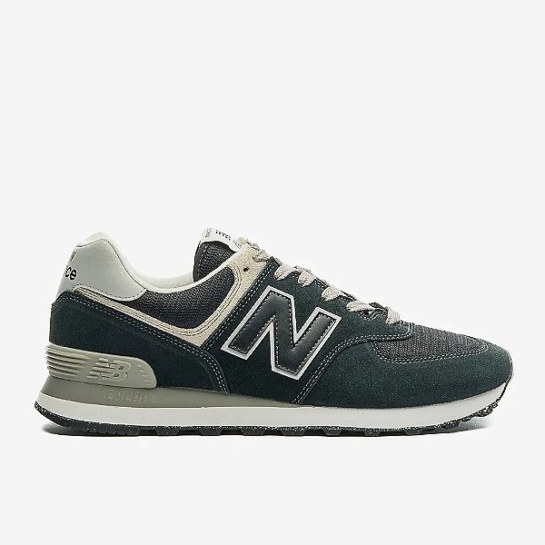 NEW BALANCE TÊNIS 574v2 MASCULINO - PRETO