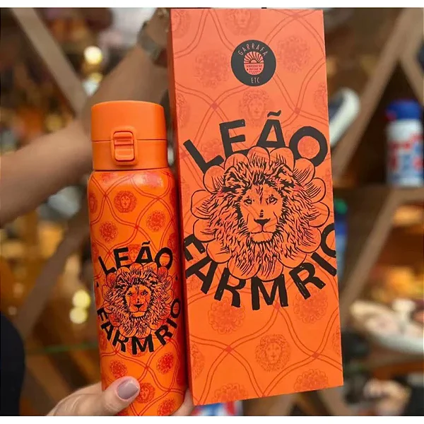 FARM ETC GARRAFA FARM ETC 850ML MATTE LEÃO