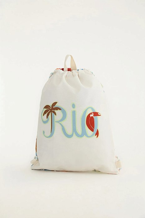 FARM ETC BOLSA FARM PRAIANA PRAIA RJ RETRO OFF WH