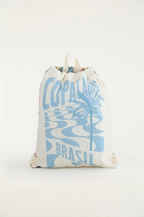 FARM ETC BOLSA FARM PRAIANA PRAIA RJ RETRO AZUL