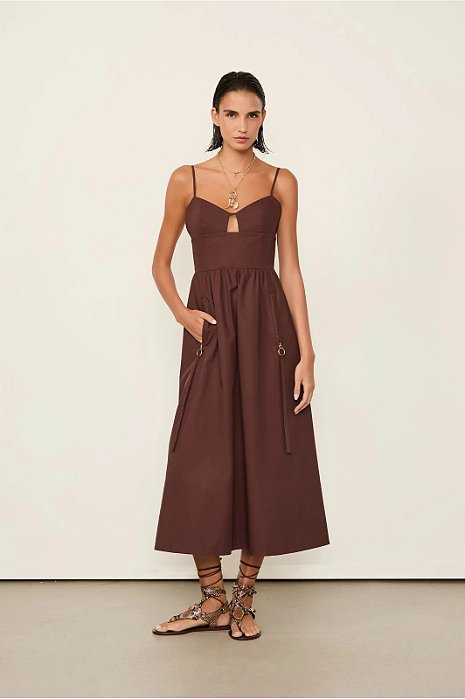 ANIMALE VESTIDO ALGODAO PAPER