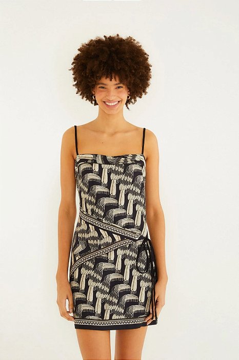 FARM VESTIDO CURTO TUCANARIO