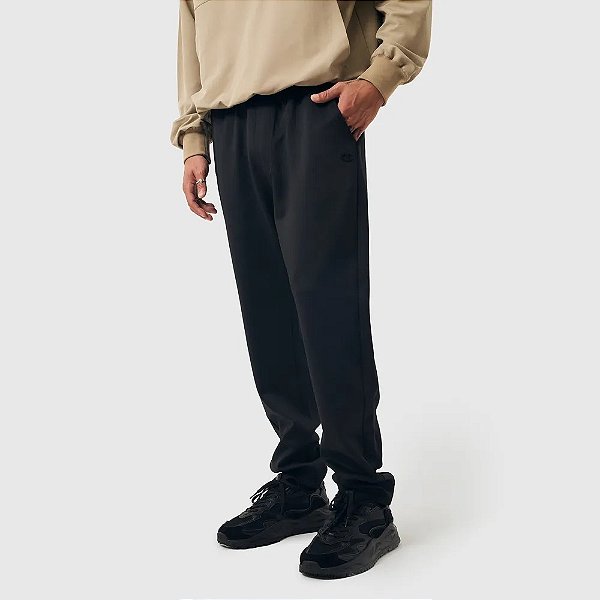 CHAMPION CUBA PANTS CHAMPION REFLECTIVE C LOGO BLACK