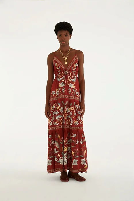 FARM VESTIDO LONGO RETROPICO