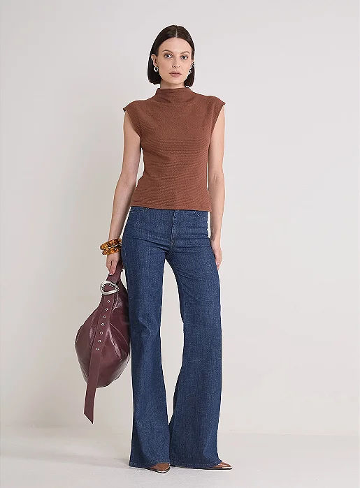 FORUM CALCA JEANS LOUISE INDIGO