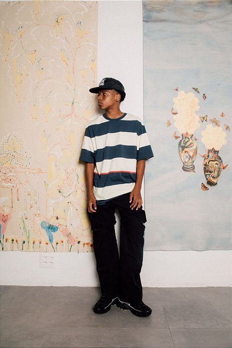 HIGH TEE KIDZ YELLOWBLUE -