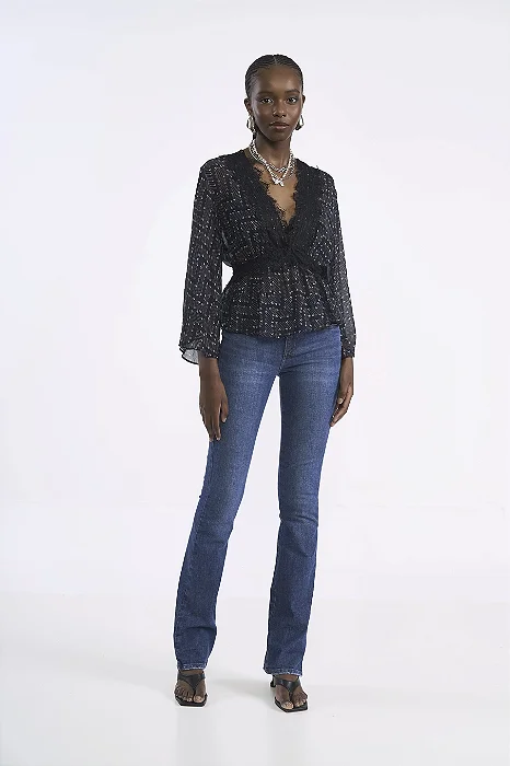 COLCCI CALCA JEANS BIA RETA INDIGO