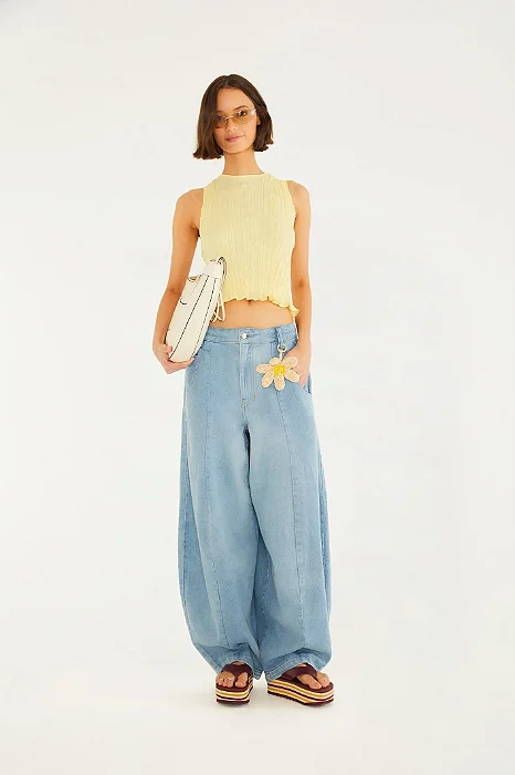 FARM CALCA BALLON JEANS