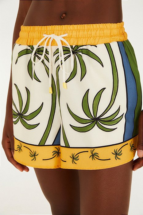 FARM SHORTS GRAFICO TROPICAL