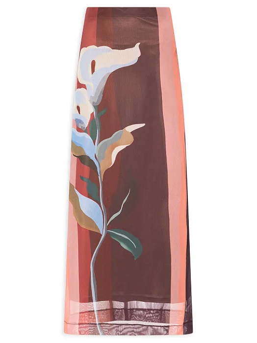 DRESS TO SAIA TULE EST BRISA FLORAL