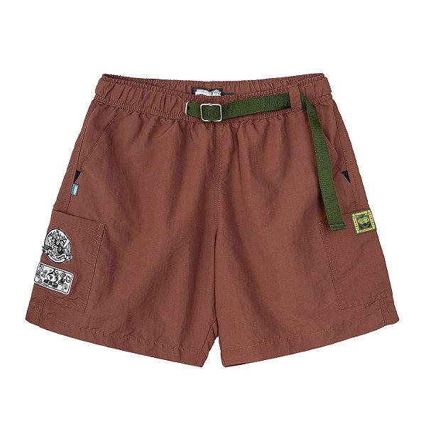 HIGH ORBIT SPORT SHORTS PATCHES BROWN