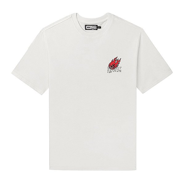 HIGH FREDDY SKETCH TEE WHITE