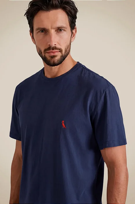 RESERVA CAMISETA BASICA BRASA PICA-PAU BORDADO