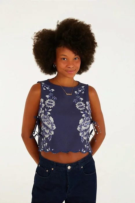 FARM BLUSA ESTAMPADA NARA FLORAL