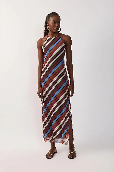 DRESS TO VESTIDO TULE CROPPED ESTAMPA SINTONIA