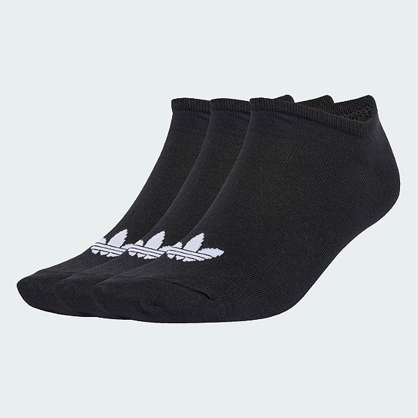ADIDAS MEIAS LINER 3 PARES BLACK