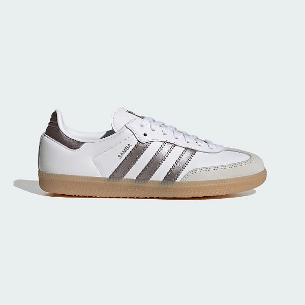 ADIDAS ORIGINALS TENIS SAMBA OG CLOUD WHITE - COFFEE MET