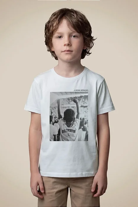 RESERVA CAMISETA MINI ESTAMPADA NOVA GERACAO