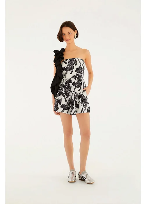 FARM SHORT ESTAMPADO AMOR DE PANTERA