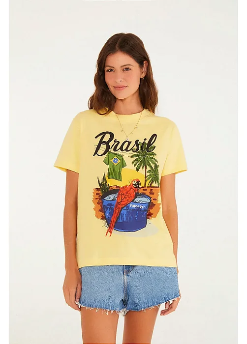 FARM TSHIRT FIT ARARA BRASIL