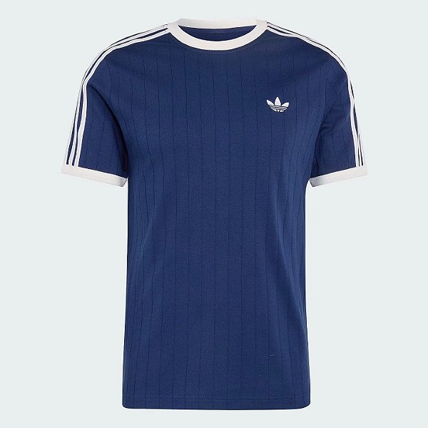 ADIDAS ORIGINALS CAMISETA DROP NEEDLE TRES LISTRAS NIGHT INDIGO