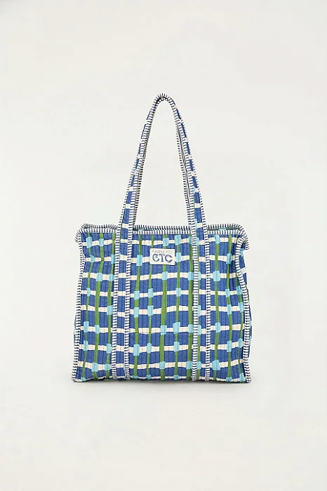 FARM ETC BOLSA MAXI REDINHA AZUL