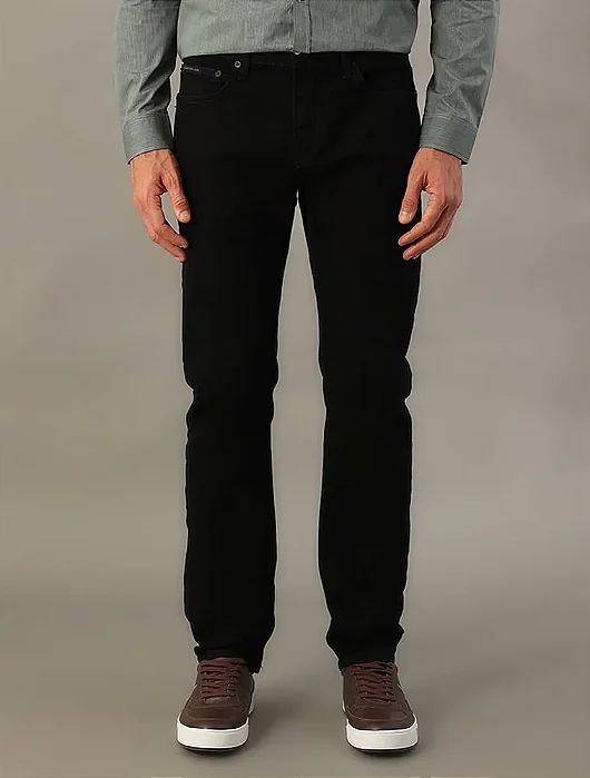CALVIN KLEIN CALCA JEANS SLIM 5 POCKETS PRETO