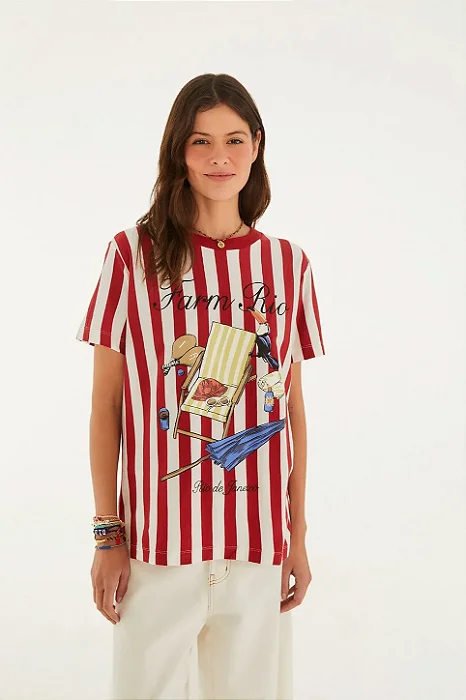 FARM T-SHIRT FIT CENA DE PRAIA