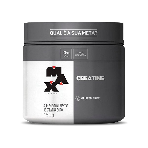 Creatina Max Titanium 150g - Gêmeos Suplementos