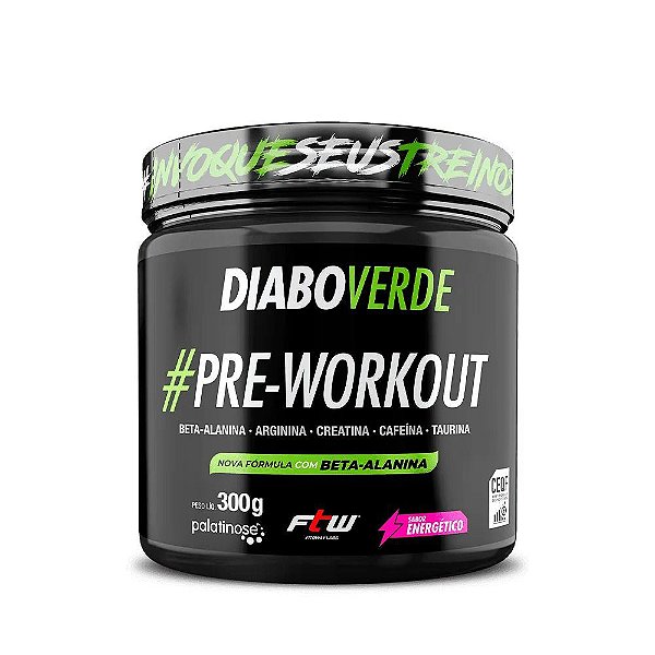 Diabo Verde Pré treino Ftw 300g