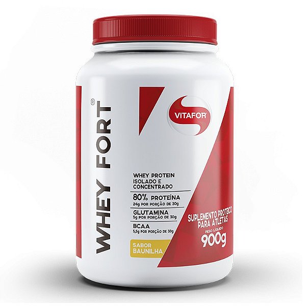 Whey Fort 3w 900g - Vitafor Pote