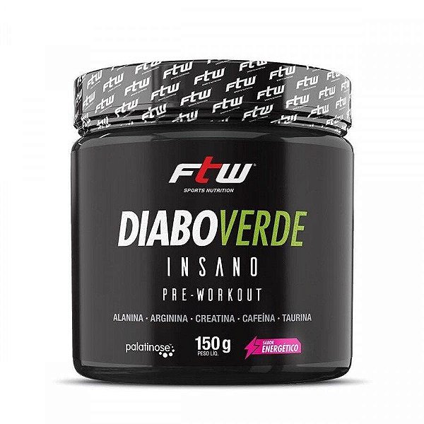 Diabo Verde Pré treino Ftw 150g