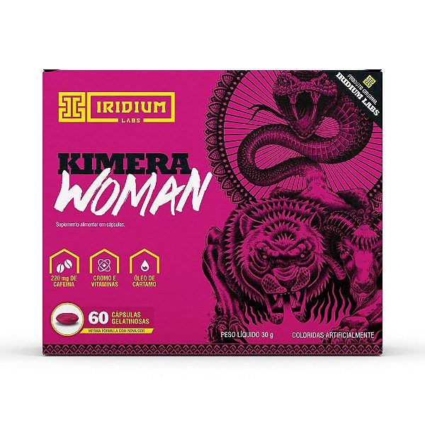 Terrmogênico Kimera Woman Iridium Labs - 60 Cápsulas