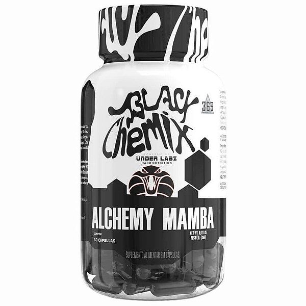 Termogênico - Alchemy Mamba Under Labz - 60 caps