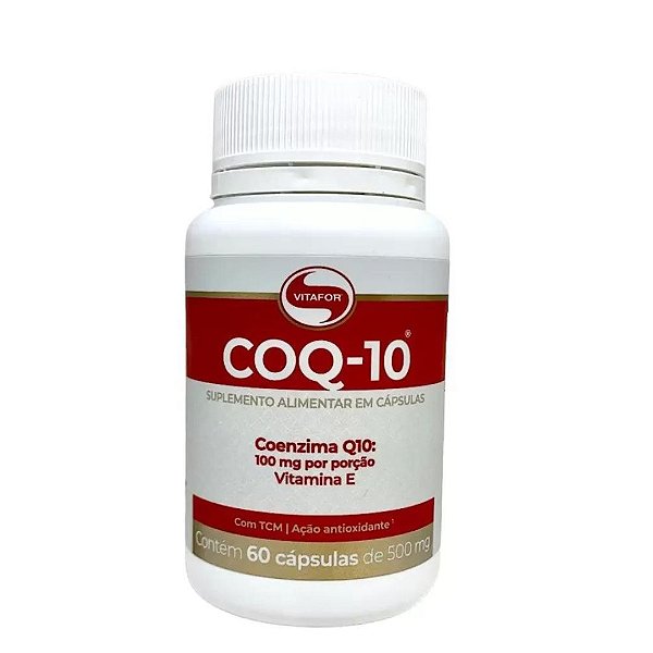 Coq10 - Vitafor coenzima q10 60 capsulas 100MG