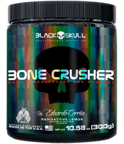 Bone Crusher Pre treino 300g Black Skull