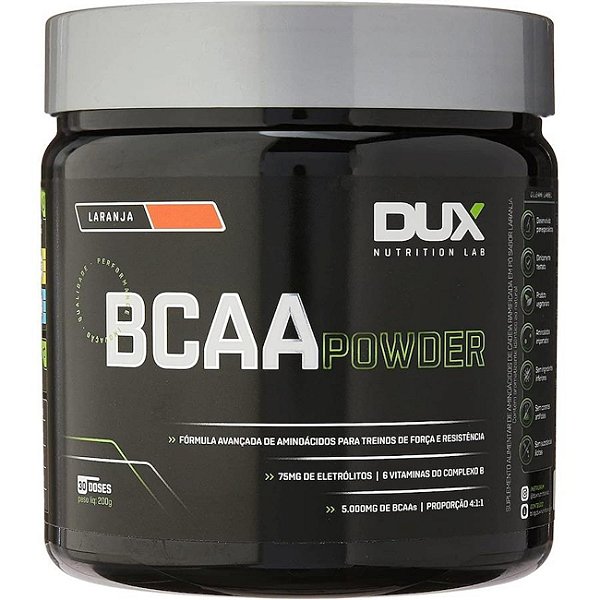 BCAA POWDER LARANJA - POTE 200G