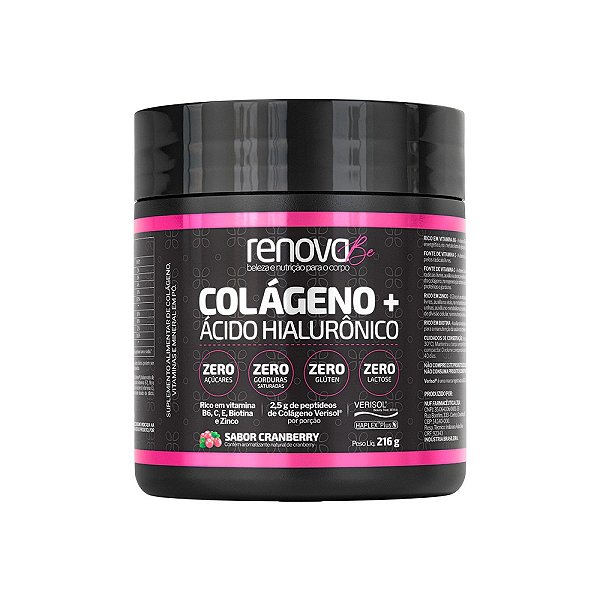 COLAGENO + ACIDO HIALURONICO RENOVA 216G CRANBERRY