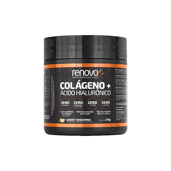 COLAGENO + ACIDO HIALURONICO RENOVA 216G TANGERINA