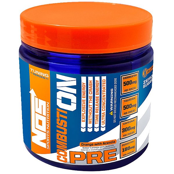 COMBUSTION PRE 270G ORANGE - PRÉ TREINO