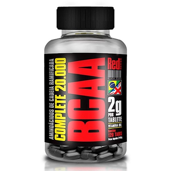 COMPLETE BCAA 20000 120 TABS RED SERIES